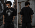 Crawling Spider, Left on Read Unisex Tee shirt.
