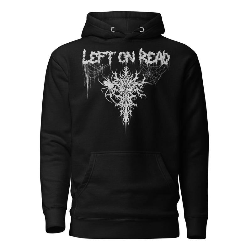 Crawling spider, Left on Read unisex Hoodie